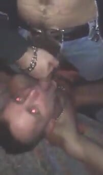 Chem slut dominated by dirty talking thugs