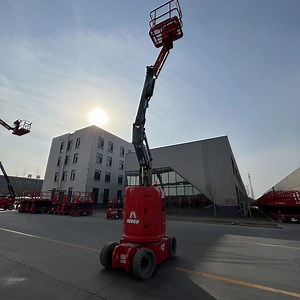 [Hot Item] 9m Hydraulic Towable Boom Lift Trailer Lift for Aerial Work