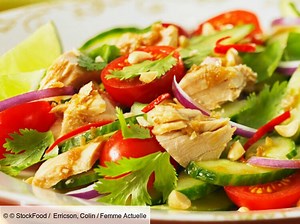 Salade de thon comme à l'Ile Maurice : découvrez les recettes de cuisine de Femme Actuelle Le MAG