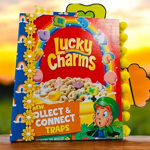 Large Lucky Charms Handmade Junk Journal Rainbow Junk Journal Ephemera Kit St. Patrick’s Day Gift Upcycled Scrapbook Travelers Notebook - Etsy