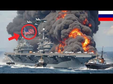 13 minutes ago, a Russian Su-57 pilot destroyed a US aircraft carrier carrying 200 fighter jets.