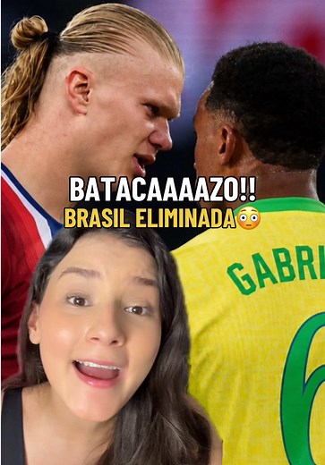 Brasil eliminada vs Noruega: Haaland y resumen Mundial 2026