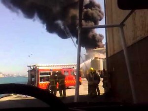 Gibraltar Fuel Tank Explosion 31.05.11