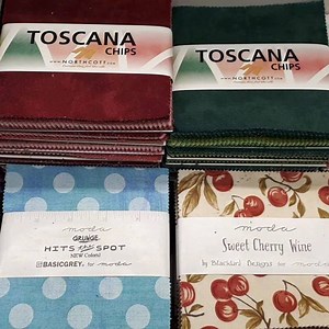 Mmmmmmmm...... 😍😍😍 http://bit.ly/2ChlpfZ #newprecuts #charmpacks #jellyrolls #layercakes #moda #showmethemoda #quilting #lovequilter #valentinesday #lovetoquilt #quilter #sweetsformysweets #newfabrics #betterthanchocolate | Sew Sisters Quilt Shop
