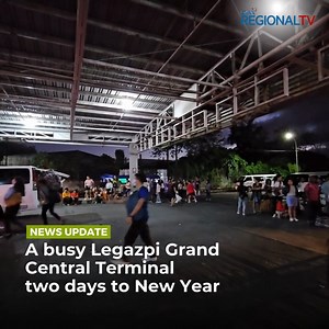 12K views · 88 reactions | LOOK: Situation at the Legazpi Grand Central Terminal as of 6:30 p.m. on December 30, 2023 as travelers get rides to the provinces to join their families and loved ones for New Year. | via Vincent John Abordo #GMARegionalTV #LocalNewsMatters #GMAIntegratedNews | GMA Regional TV News | Facebook