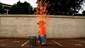 Now where did we put all those ping pong balls? Full experiment:...