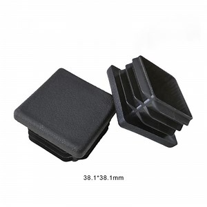 [Hot Item] 1.5 Inch Tube Plug Insert for Furniture Chair Leg Steel Fence Post / 38.1mm Pipe Tube Cover Furniture Slide End Cap