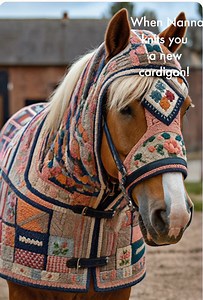 When Nanna Knits You a New Cardigan? :-/ #knitting #cardigan #gradnma #fblifestyle | Stable Express