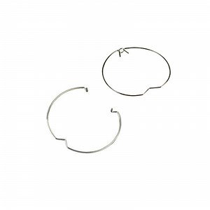 [Hot Item] Clip de resorte para lámpara de primavera, clips de reemplazo para downlight, socket fijo de luz empotrada, anillo de acero, clips de resorte para focos tipo GU10 y MR16