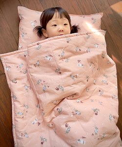 Indigo Pink Bunny Kids Sleeping Bag - Etsy UK