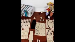 Wooden Supercar 3D Wooden Puzzles for Adults and Kids to Build - Roller Coaster Wooden Model Kits for Adults and Teens to Build