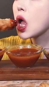 Sauce Dip Crunch Bite 🤤❤️ DOUBLE SAUSAGE 😍 #asmrfood #mukbang #sausage #foodreels #viralreels #foodlover #streetfood #crunchy #satisfying #foodvideo #reelsindia | ASMR Spicy Truffle Bites