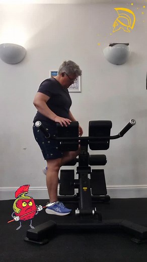 The Roman chair: invented by gladiators, perfected by sadists. I rise like a fallen warrior… only to peck the floor like a confused pigeon. Is this a workout or an ancient punishment? #hmodeactivated: Less Maximus, more Crampus the Wobbly. #hmodeactivated #GlutesOfGlory #RiseAndPeck #AreYouNotEntertained #RomanChairRage #GladiatorWobble #PeckingForGains #GymTortureDevice #NotEntertained #ThighsOfDespair #GlutesInCrisis #WorkoutOrWitchcraft | Harry Nesbitt