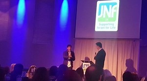 1K views · 18 reactions | Michael Aloni מיכאל אלוני, star of the Israeli series Shtisel which became a global hit on Netflix, was guest at a JNF UK event at the Hilton Suite, Manchester this evening enjoyed by an audience of more than 200. (Another video can be found in the comments section below) | Jewish Telegraph | Facebook