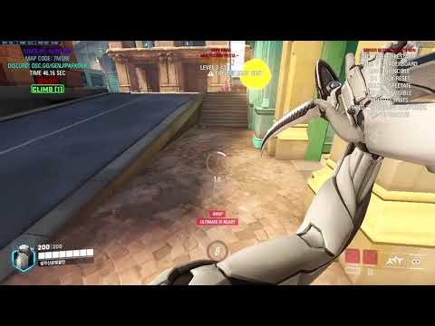 오버워치2 겐지파쿠르 하바나 31단계 Very Hard 벽캔맵