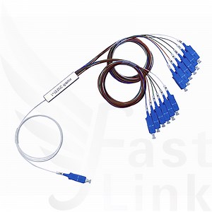 [Hot Item] High-Performance Fiber Optical PLC Module Splitter with Heat-Shrink Tubes