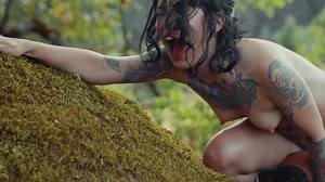 Arson Leigh and Mickey Mod erotically venture into the forest