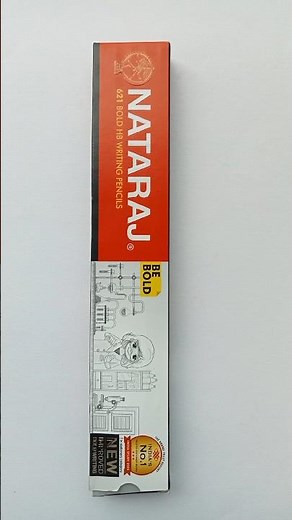 Natraj 621 Bold HB pencil