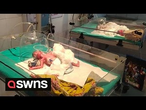 India woman who was expecting one baby delivers FIVE | SWNS
