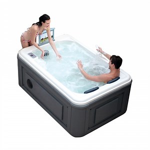 [Hot Item] Whirlpool Outdoor 2 Person/ Outdoor Bath/ Freestanding SPA Bathtub with Jetted Tub