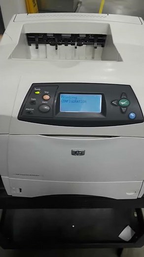 HP LaserJet 4250dtn -- CNBXC00135