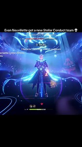 Neuvillette Stellar Superconduct Team Showcase