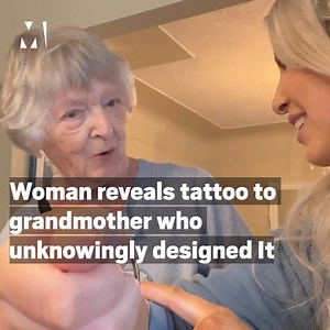 6.2K views · 30 reactions | This granny and granddaughter have such a special bond, she even got an inking with her handwriting  | Metro | Facebook