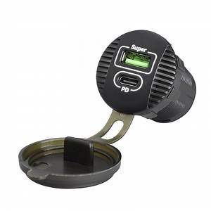 [Hot Item] USB a and Type C Car Charger with Dual Fast Charging Ports and Overcurrent Protection