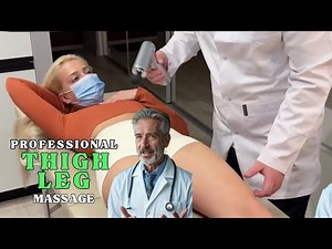 Vibrational Thigh Massage – Deep Muscle Relaxation & Pain Relief Therapy