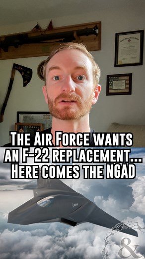 Here comes the NGAD. Story: https://taskandpurpose.com/news/air-force-next-generation-air-dominance-fighter-jet-solicitation #airforce #ngad #airpower #f22 #military #news | Task & Purpose