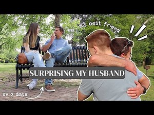 Surprising My Husband With His Long-Distance Best Friend *wholesome* | Going on a date in the city!