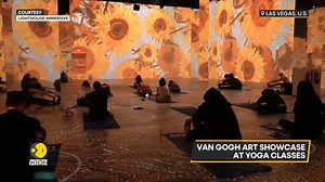 1.1K views | Art and Yoga blend, turn into holistic practice: Van Gogh art showcase at Yoga Classes Susan Tehrani reports | WION | Facebook