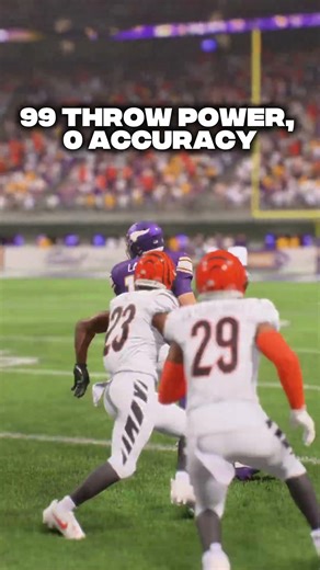 I gave a QB 99 Power and 0 Accuracy 🚀
