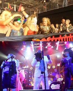 Soundcheck Party People, your energy is unmatched!!! Thanks so much for joining our Disco Inferno last night!!! 🪩🔥 | Booty Vortex