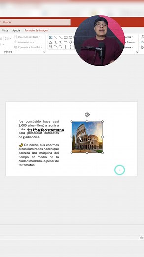 Cómo hacer una presentación PowerPoint profesional sobre el Coliseo Romano