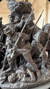7.8K views · 172 reactions | This was an amazing statue I saw at the Army museum in Paris. The details are amazing and the feeling of each soldier is breathtaking. | Stephen Silver | Facebook