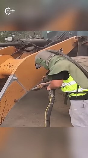 SandBlasting Loading shovel | Super Crafted