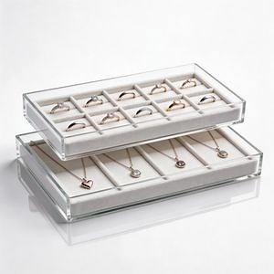 [Hot Item] Clear Acrylic Display Case for Jewelry Showcasing