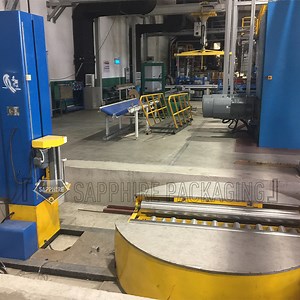 [Hot Item] Stretch Film Wrapper Packaging /Paper Reel/Rool Wrapping Machine Customization and Is Dedicated to Paper Mills
