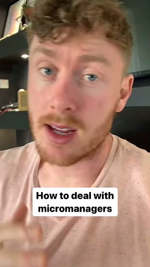 9.8K views · 197 reactions | How to deal with micromanagers #micromanager #careertips #worktips #work #careeradvice | Paddy Jobsman | Facebook