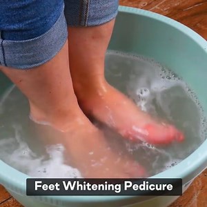 How to do feet whitening pedicure at home | DEMIC