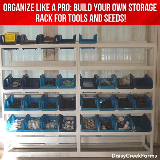 No more searching for your gardening essentials! Learn how to make a practical storage rack in minutes. | Indoor Plants Advisors | Facebook