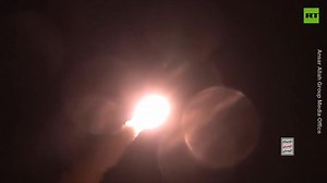 2.9K views · 131 reactions | Houthis share footage of hypersonic missiles aimed at Israeli military objects in Jaffa The Houthis have unveiled video footage that allegedly depicts two hypersonic missiles being launched towards Israeli military installations in Jaffa. | Forbidden News | Facebook