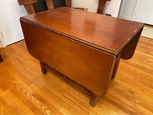 Farmhouse Rustic Lake House Decor Maple Drop Leaf Table Lover Antiques and Vintage - Etsy