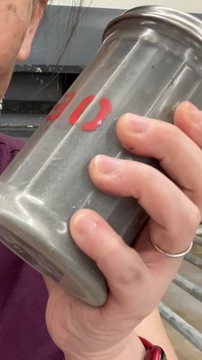 After you’ve worked in print shops for a while, all of this stuff feels perfectly “normal” to me. But when I think about it, it is odd that in lithography we are sloshing wet carborundum onto limestones, which we then grind with levigators. There are different sizes of the carborundum, you start with the biggest one and eventually work your way down to the finest one. If ONE piece of carborundum from the previous (bigger) grit stays on your stone, it will make an awful swirly mark into your ston