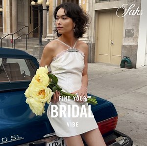 16 reactions | Complete your wedding wardrobe with scene-stealing dresses and wow-worthy accessories. | Saks Fifth Avenue | Facebook