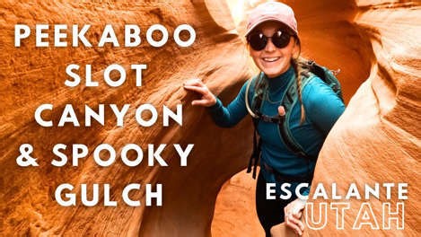 Peek-a-boo Canyon: A serene slot canyon adventure