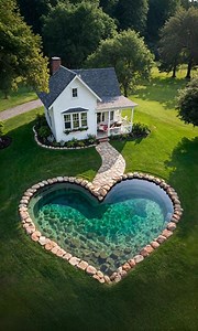 2.7M views · 71K reactions | Mini casita con piscina de corazones. | Piscinas Casa | Facebook