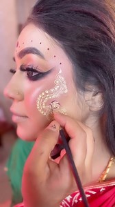 130K views · 11K reactions | || কনে বৌ || next basic to advance makeup,kolka & hairstyle (full course) starting from 3rd august 2024 | Mua Nidhi Bhowmik | Facebook