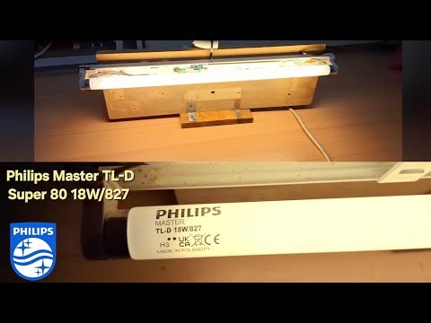 Philips T8 fluorescent lamp operation with electronic ballast